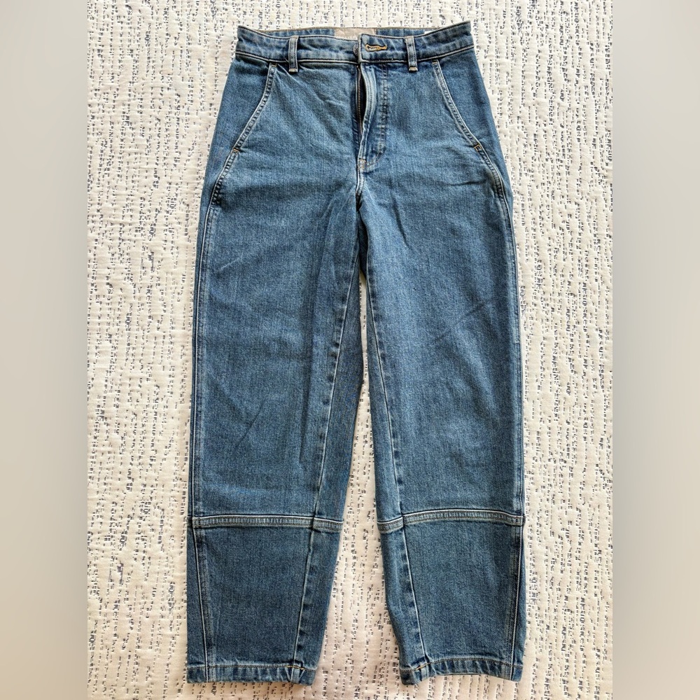 Everlane Utility Barrel Size 25 Nee Blue